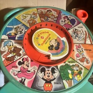 Disney Red and Blue Learning Toy